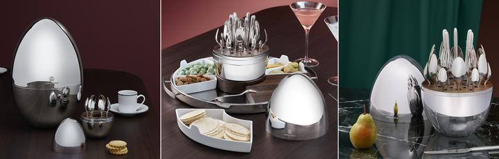 COQUETIER DIABOLO MÉTAL argenté Christofle silver plated egg cup EUR 22,00 - FR