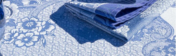 Le Jacquard Français Strofinaccio Botanique Chardon 27470 – Cotone Jacquard 80x60 Cm, Prodotto In Francia