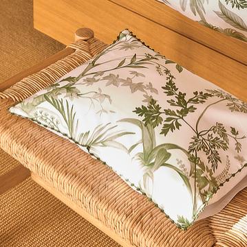 Le Jacquard Francais Jardin d'Eden bed linen, green