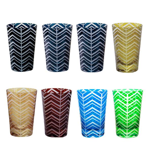 Artel Herringbone tumblers