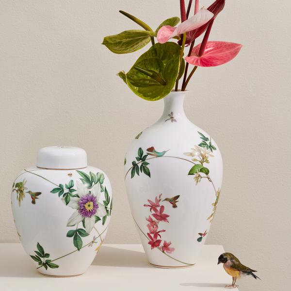 Wedgwood Hummingbird vases
