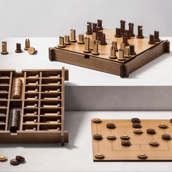 Giobagnara Drei-Spiele Set Structura