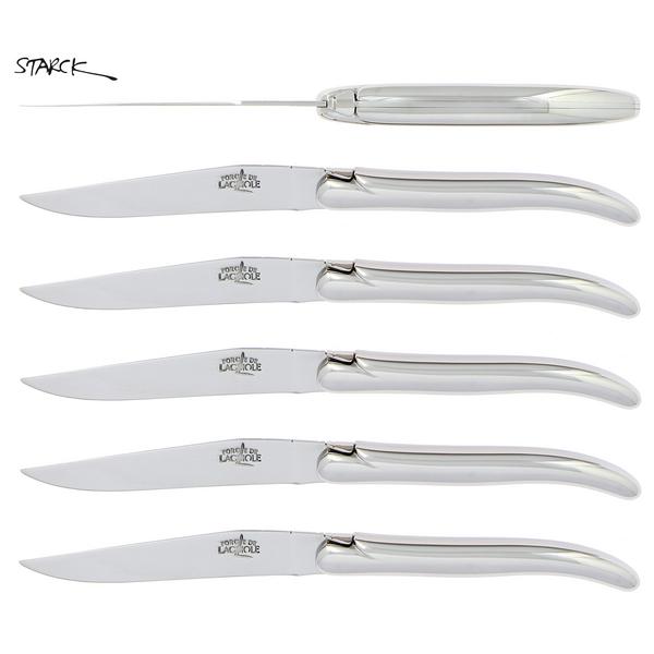 Forge de Laguiole Steakmesser Philippe Starck, 6er-Set