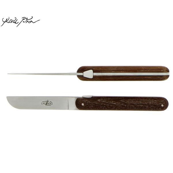 Forge de Laguiole Buttermesser Andrée Putman, mit Eschenholzgriff