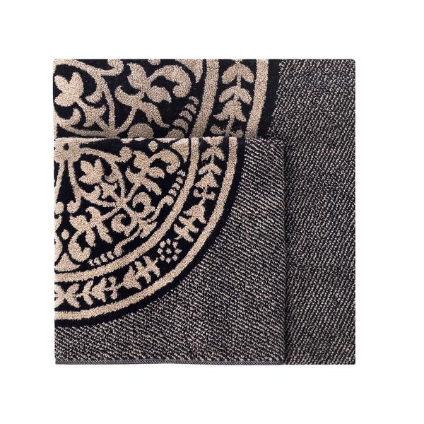 Leitner Rosetta terry towels, anthracite