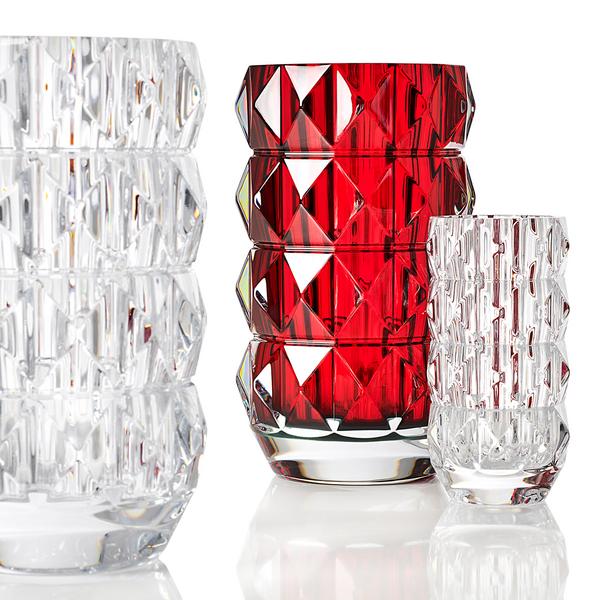 Baccarat Louxor round vases