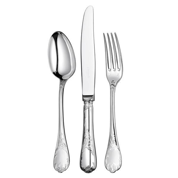 Christofle Marly cutlery, silverplated