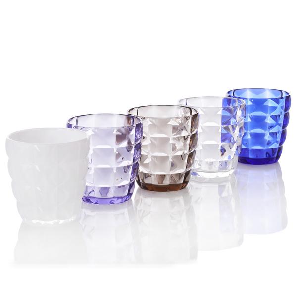 Mario Luca Giusti Diamante acrylic tumblers