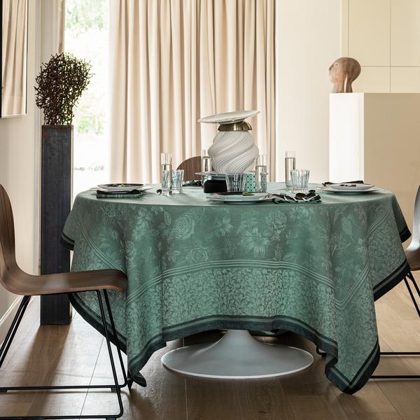 Le Jacquard Francais Romance table linen, green