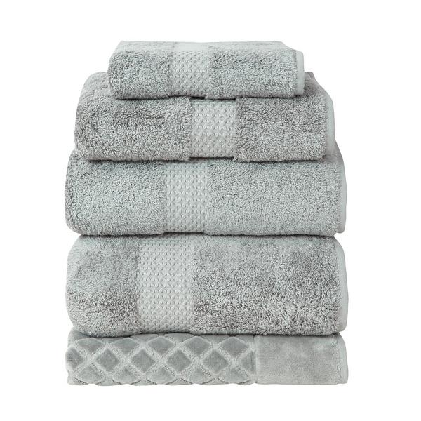 Yves Delorme Etoile terry towels, platinum