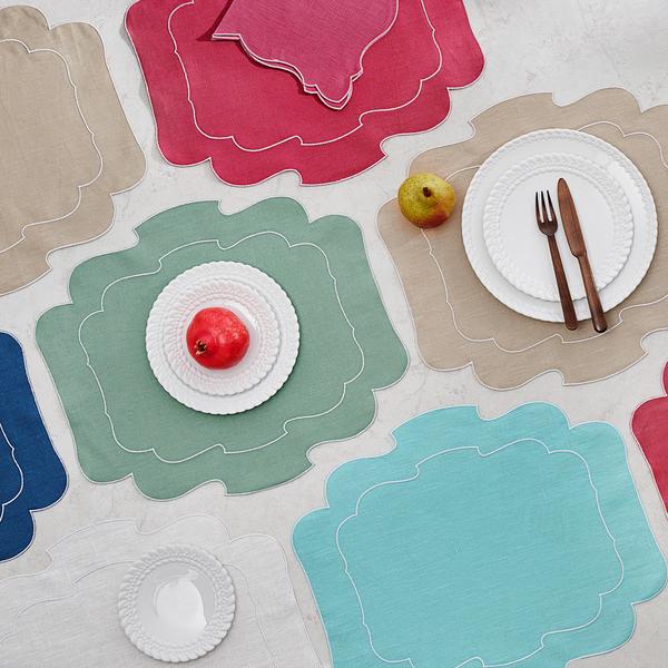 La Gallina Matta Parentesi table linen