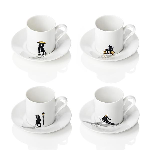 Augarten Wien People single espresso cups