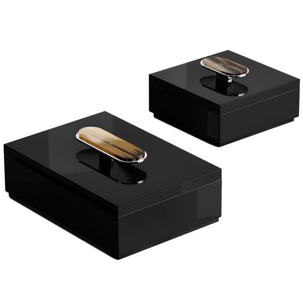 Arcahorn Priora boxes, black