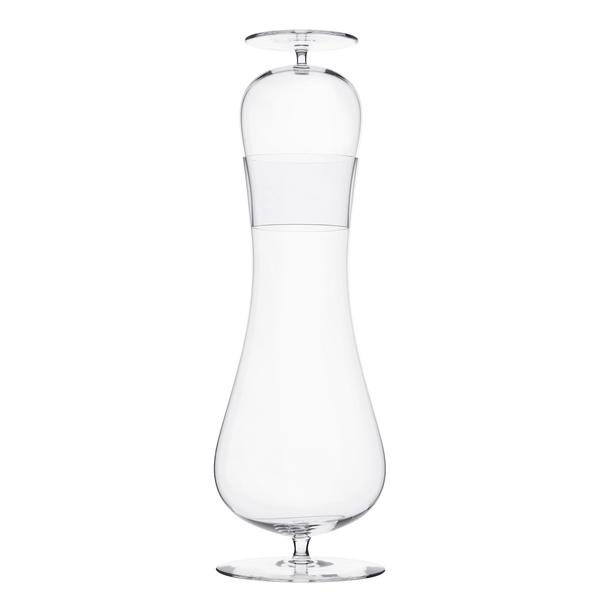 Lobmeyr Karaffe Josephine mit Glas als Deckel