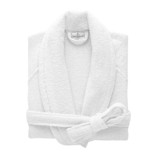 Yves Delorme Etoile bathrobes, white