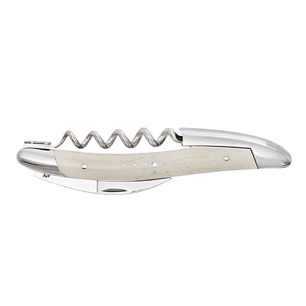 Forge de Laguiole Bone sommelier knife, high-polished finish
