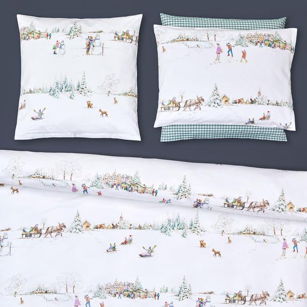 Christian Fischbacher Bettwäsche Winterwonderland