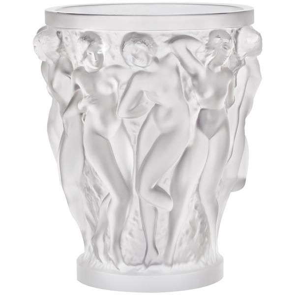 Lalique Vase Bacchantes XXL, H 34 cm
