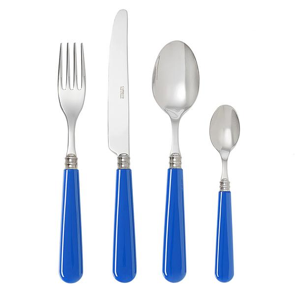 Capdeco Cambridge cutlery, blue