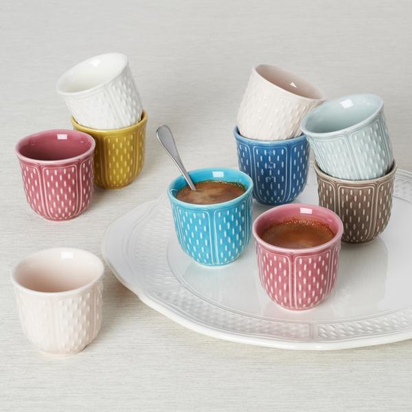 Gien Petits Choux espresso goblets
