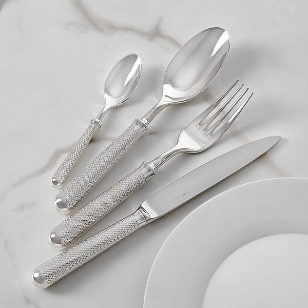 Ercuis Diamant cutlery, silverplated