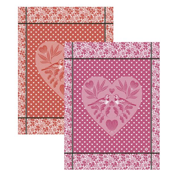 Le Jacquard Francais Amour tea towels