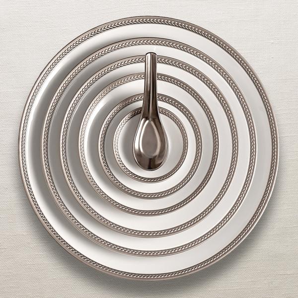 L'Objet Soie Tressée Platinum