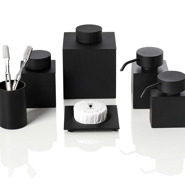 Decor Walther New Century bathroom accessories, black matt