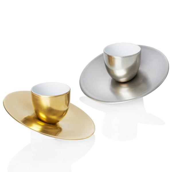 J.L Coque Hemisphere Cuivre ゴールド　32cm HEMISPHERE Copper - Goblet - J.L Coquet & Jaune de Chrome