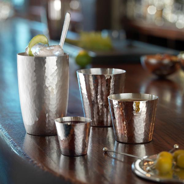 Robbe & Berking Martelé bar tumblers