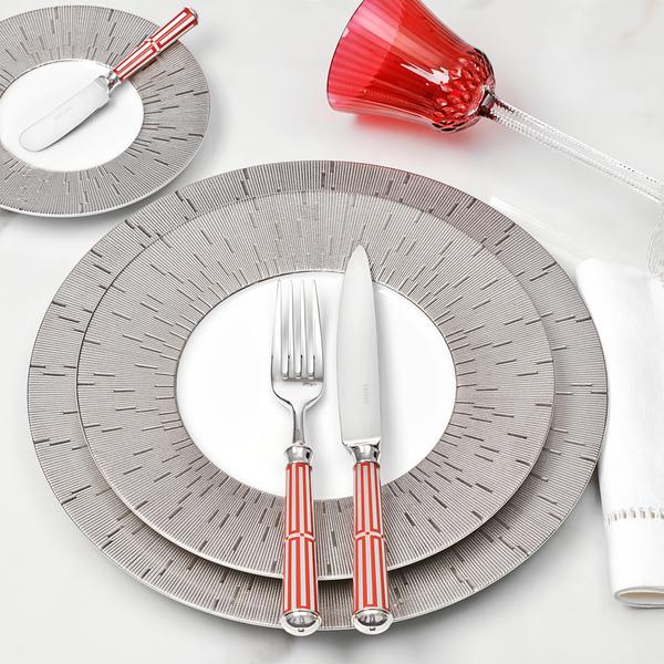 Ercuis Paquebot cutlery, mahogany