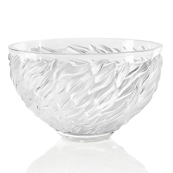 Lalique Schale Fourrure, klar