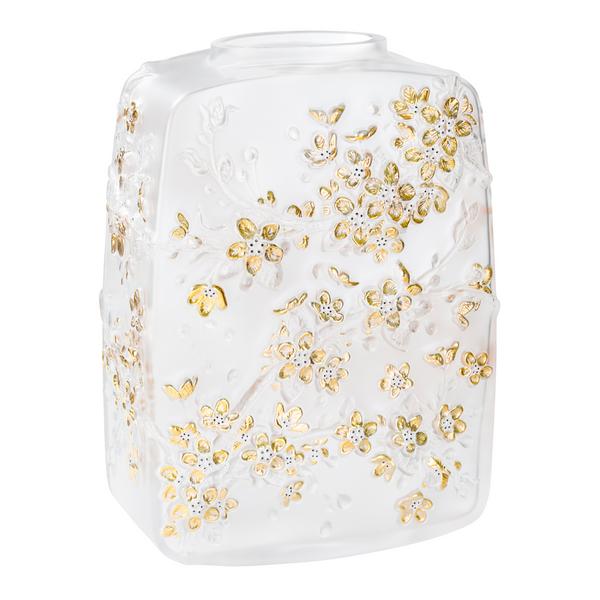 Lalique Vase Fleurs de Cerisier, H 40 cm