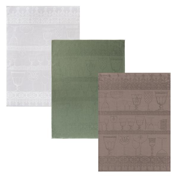 Le Jacquard Francais Gläsertücher Cristal