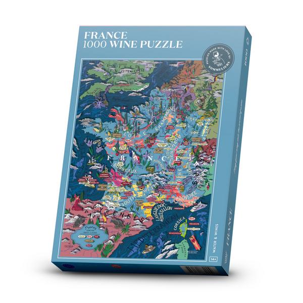 Water & Wines France Wine Puzzle