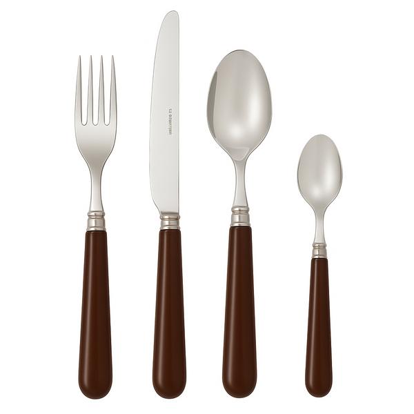 Capdeco Cambridge cutlery, chocolate