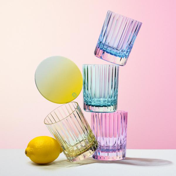 Baccarat Harmonie Pastel tumblers, set of 4