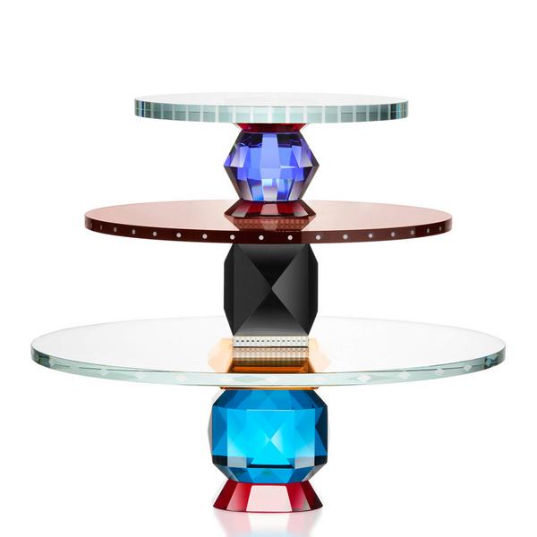 Reflections Copenhagen Oklahoma three tier cake stand