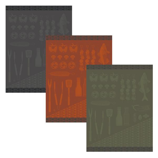 Le Jacquard Francais Braise tea towels