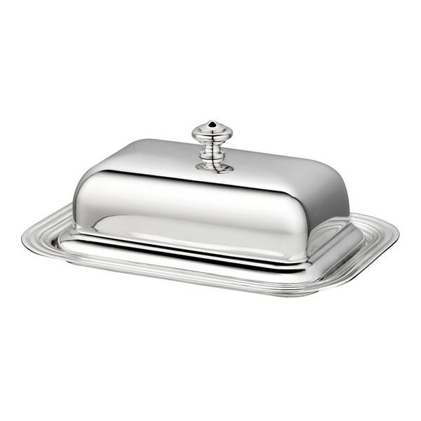 Christofle Albi rectangular butter dish