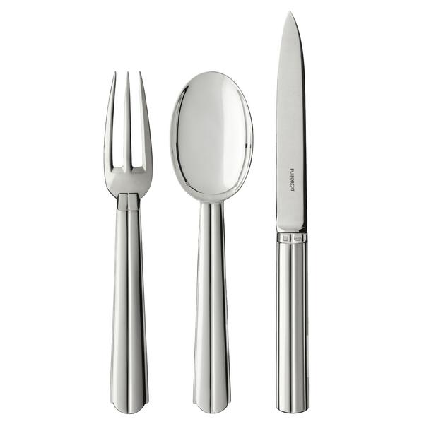 Puiforcat Chantaco silverplated cutlery