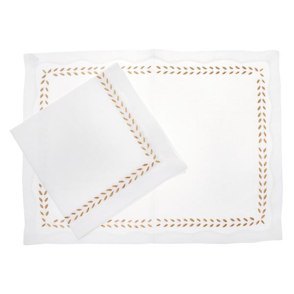 Eri Textiles Leinentischwäsche Doppelte Marie