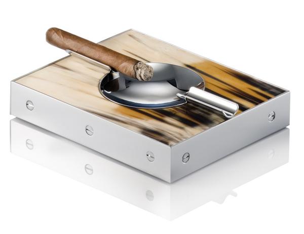 Arcahorn Cassio rectangular cigar ashtray