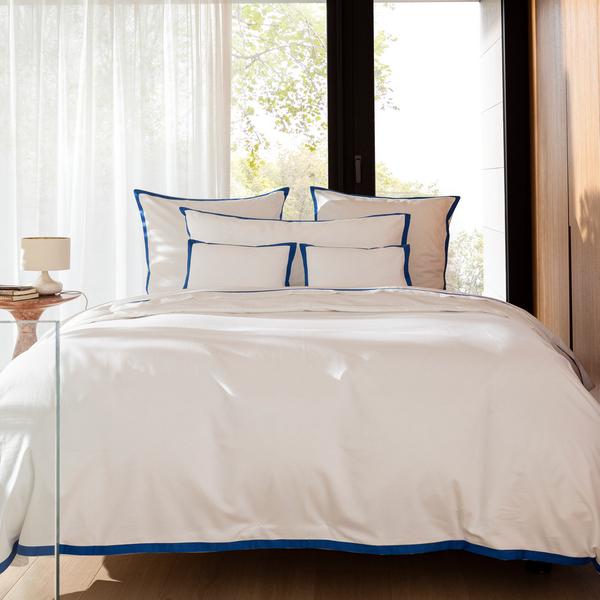 Le Jacquard Francais Apparat bed linen, blue