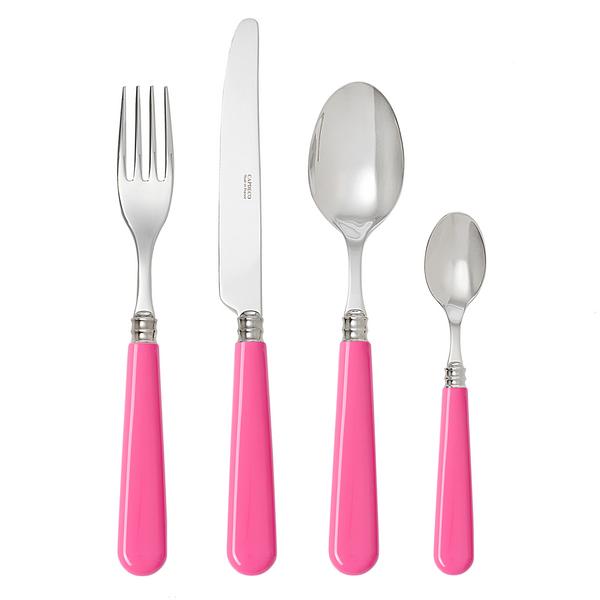 Capdeco Cambridge cutlery, fuchsia