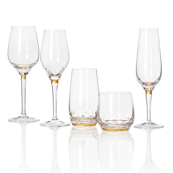 Moser Gläser Jewel Gold