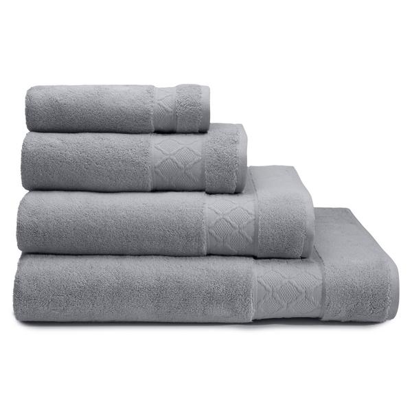 Le Jacquard Francais Caresse terry towels, pebble