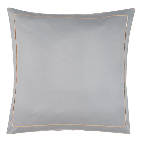 Christian Fischbacher Bettwäsche Satin Premium, grau / apricot