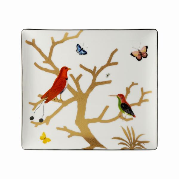 Bernardaud Aux Oiseaux rectangular tray | artedona.