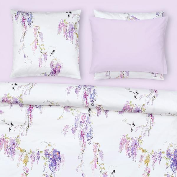 Christian Fischbacher Purple Rain bed linen